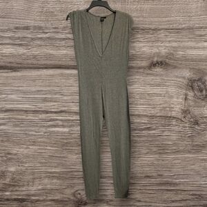 SHEIN SXY plunge neck unitard jumpsuit
